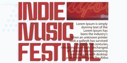 Bashful Condensed Font Poster 5