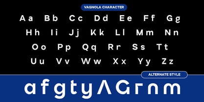 Vagnola Font Poster 9