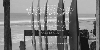 Berawa Font Poster 6