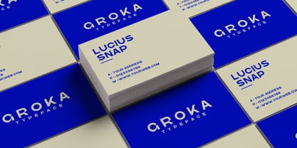 Groka Font Poster 7