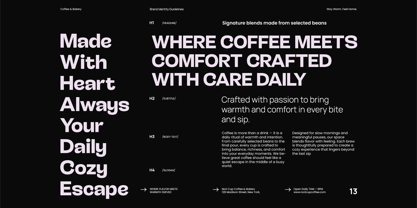 Gastre Font Poster 9