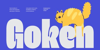 Goken Font Poster 1