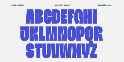 Goken Font Poster 7