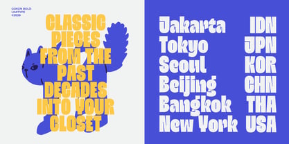 Goken Font Poster 5