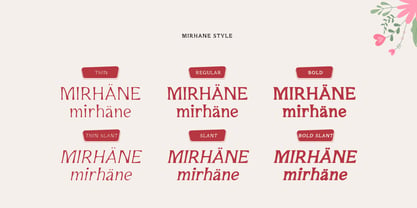 Mirhane Font Poster 14