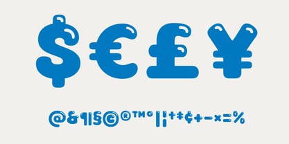 Gummier Font Poster 5