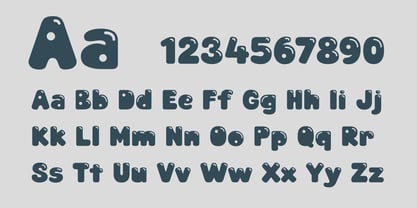 Gummier Font Poster 4