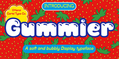Gummier Font Poster 1