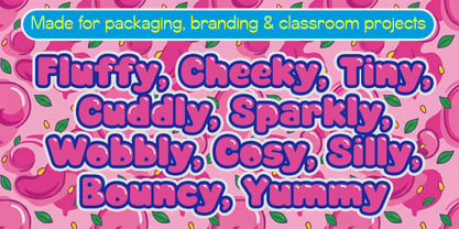 Gummier Font Poster 2