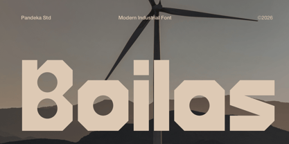 Boilas Font Poster 1