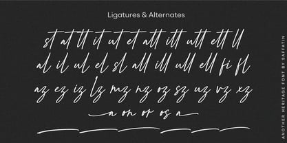 Another Heritage Font Poster 14