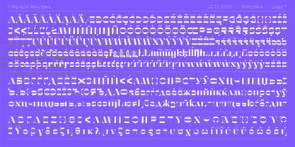 Harpagan Font Poster 7