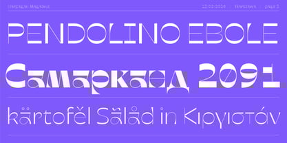 Harpagan Font Poster 3