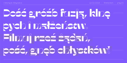 Harpagan Font Poster 4