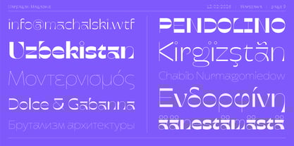 Harpagan Font Poster 9