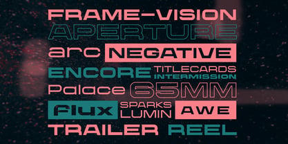 Proscenium Font Poster 11