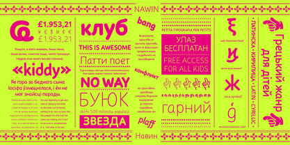 Nawin Cyr Ltn Font Poster 2