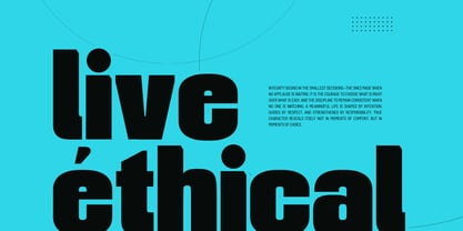 Morxin Modern Font Poster 3