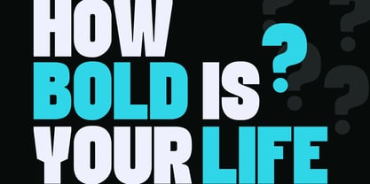 Morxin Modern Font Poster 4
