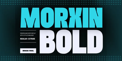 Morxin Modern Font Poster 1