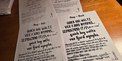 Meep Font Poster 10
