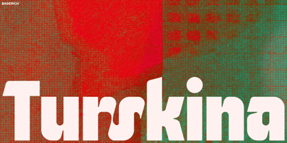 Turskina Font Poster 1
