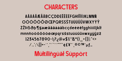 Sunken Rounded Font Poster 7