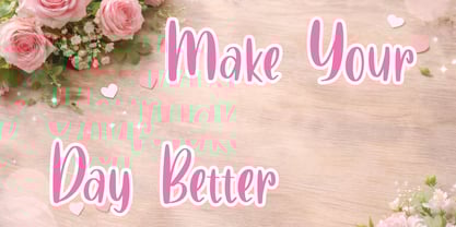 Daily Hand Font Poster 2