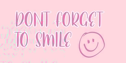 Daily Hand Font Poster 4