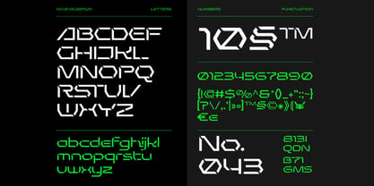Aveqo Font Poster 2