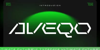 Aveqo Font Poster 1