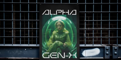 Aveqo Font Poster 5