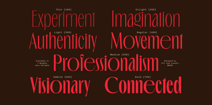 K73 Balcher Font Poster 8
