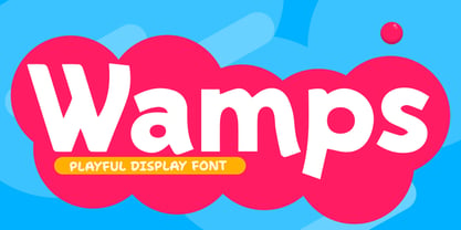 Wamps Font Poster 1