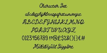 Floweey Doodle Font Poster 5
