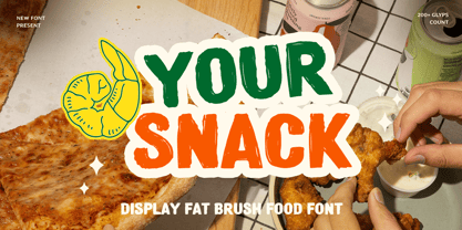 Your Snack Font Poster 1