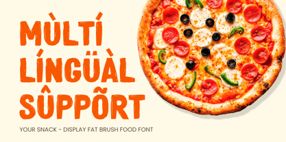 Your Snack Font Poster 12