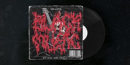 Death Spire Font Poster 4
