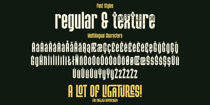 Oakrich Font Poster 5