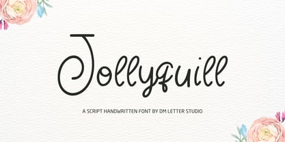 Jollyquill Font Poster 1