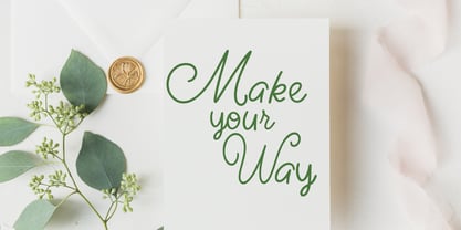 Jollyquill Font Poster 3