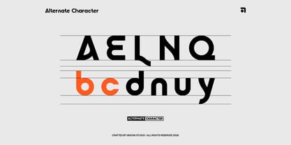 Nebeco Font Poster 4