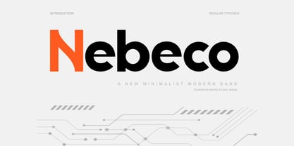 Nebeco Font Poster 1