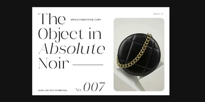 Novalux Font Poster 2