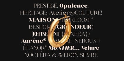 Novalux Font Poster 10