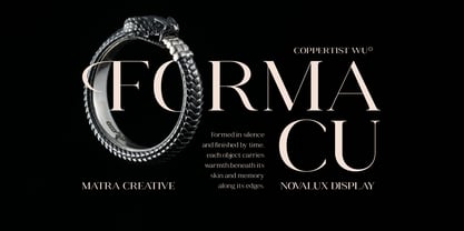 Novalux Font Poster 3