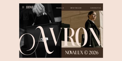 Novalux Font Poster 11