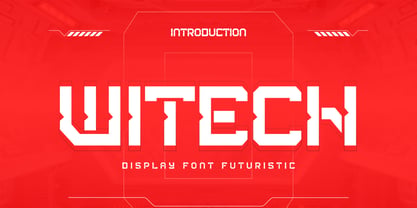 Witech Font Poster 1
