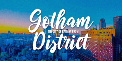 Badger Criminal Font Poster 2