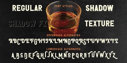 Single Malt Font Poster 5